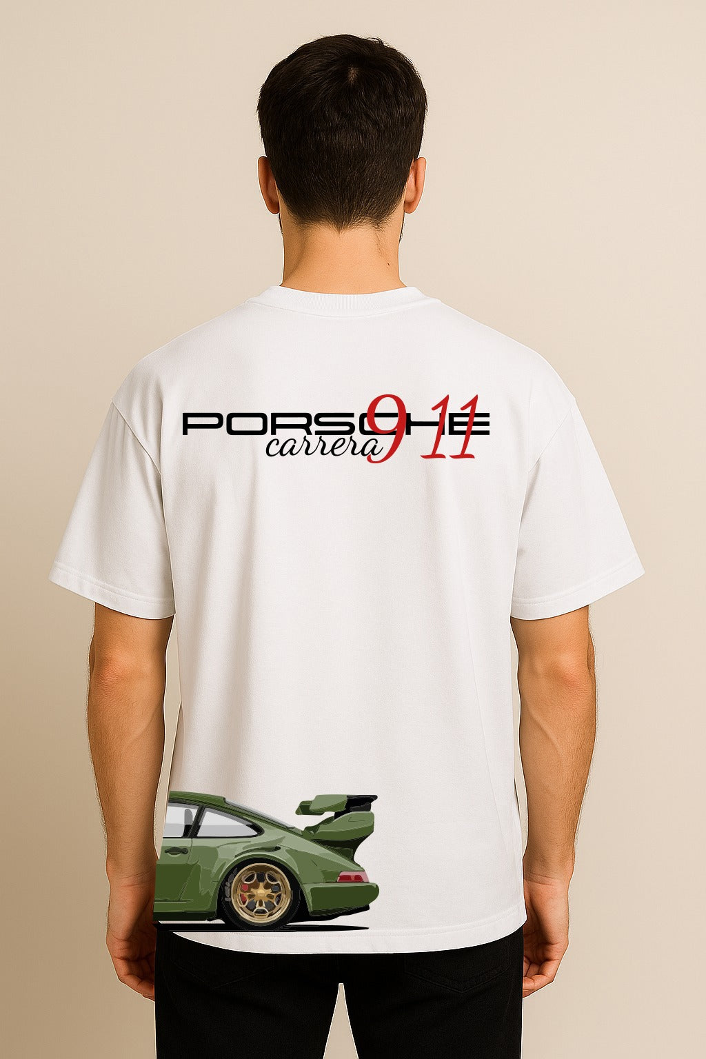 PORSCHE 911 OVERSIZED T SHIRT