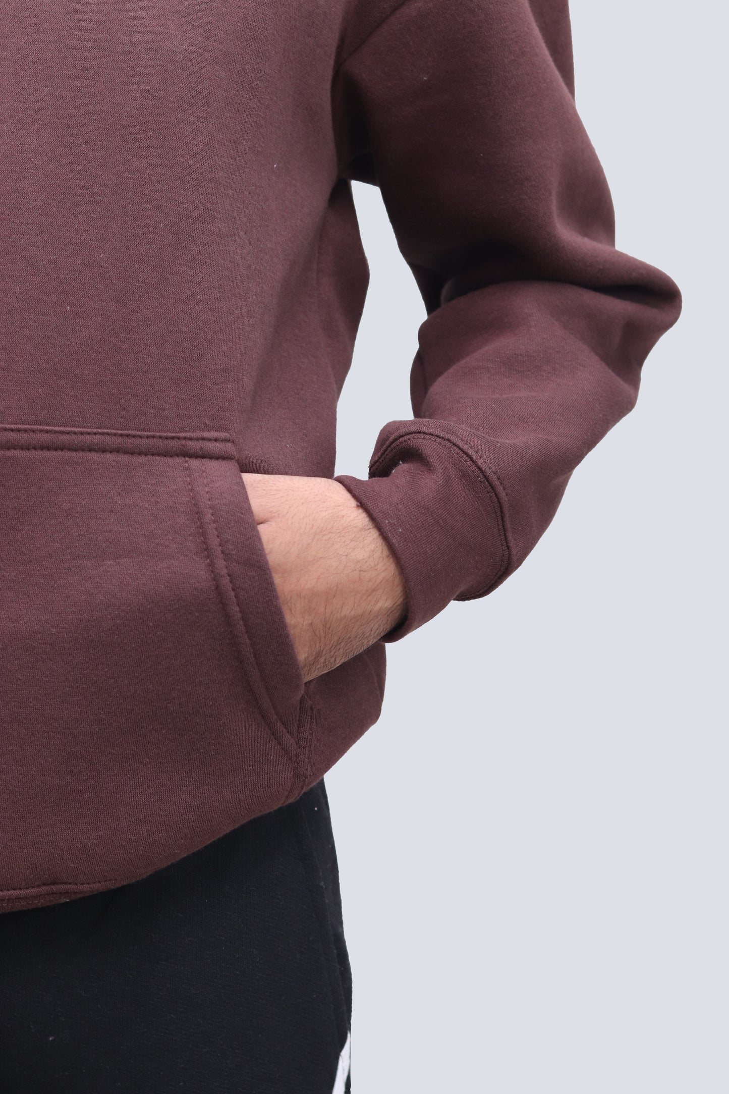 BROWN OVERSIZED HOODIE