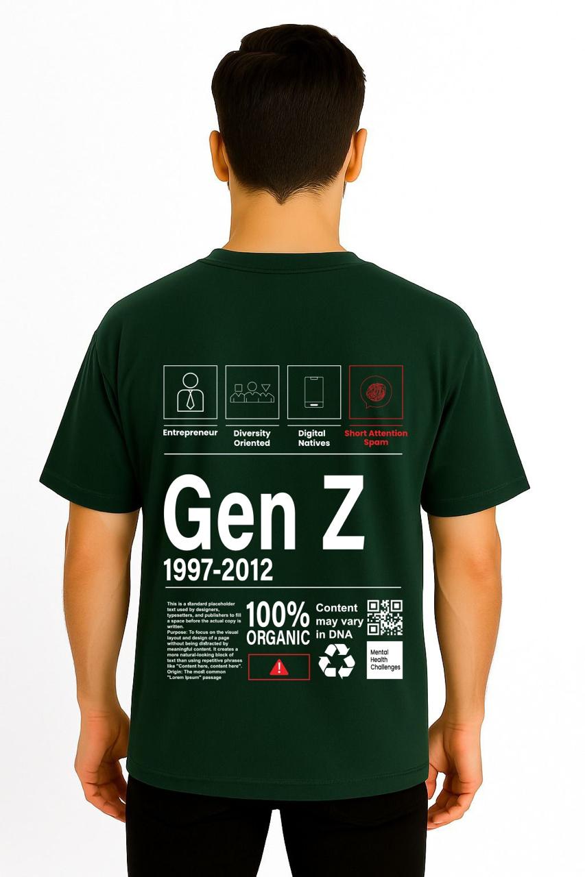 GEN-Z OVERSIZED T SHIRT