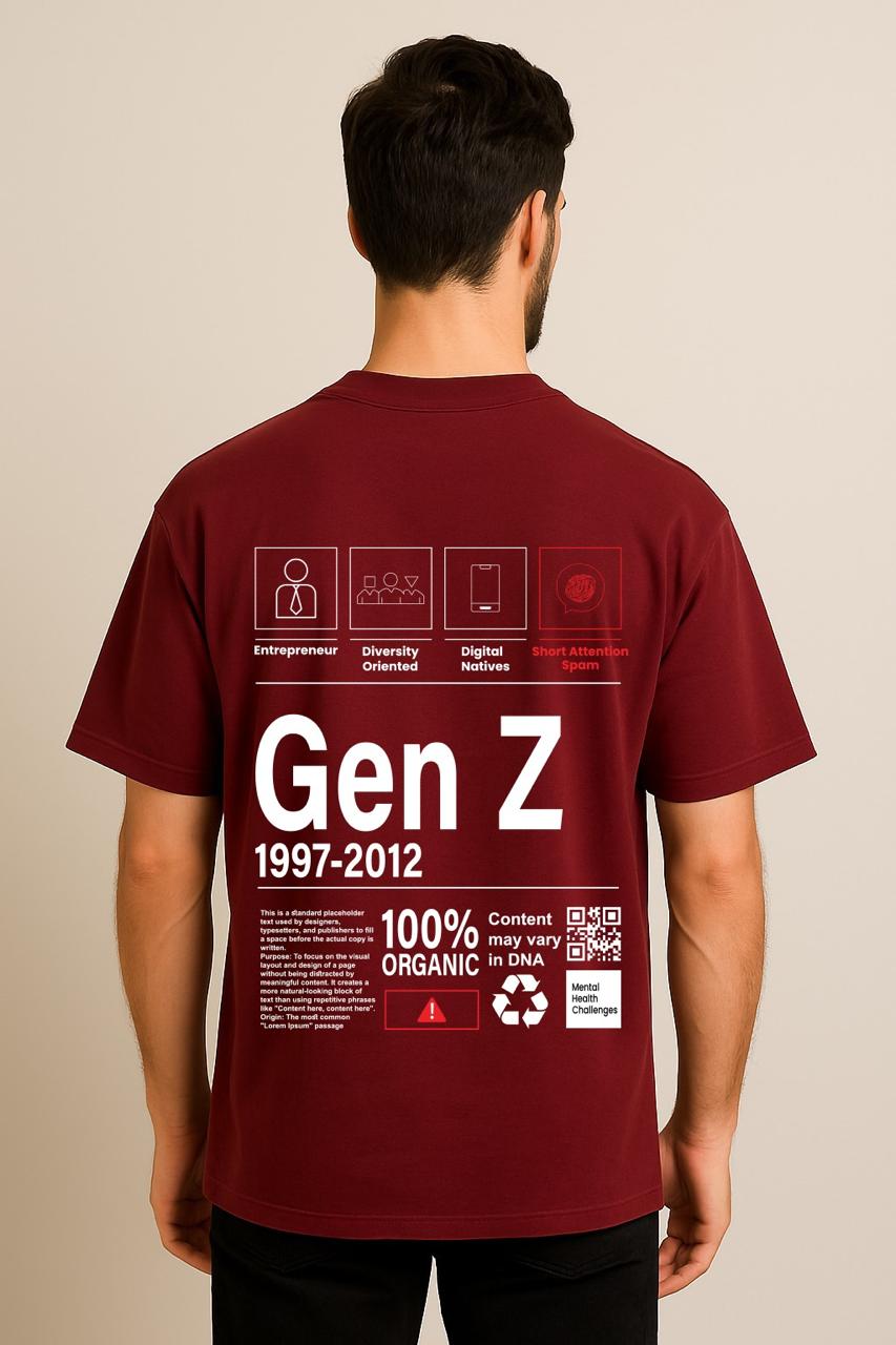 GEN-Z OVERSIZED T SHIRT