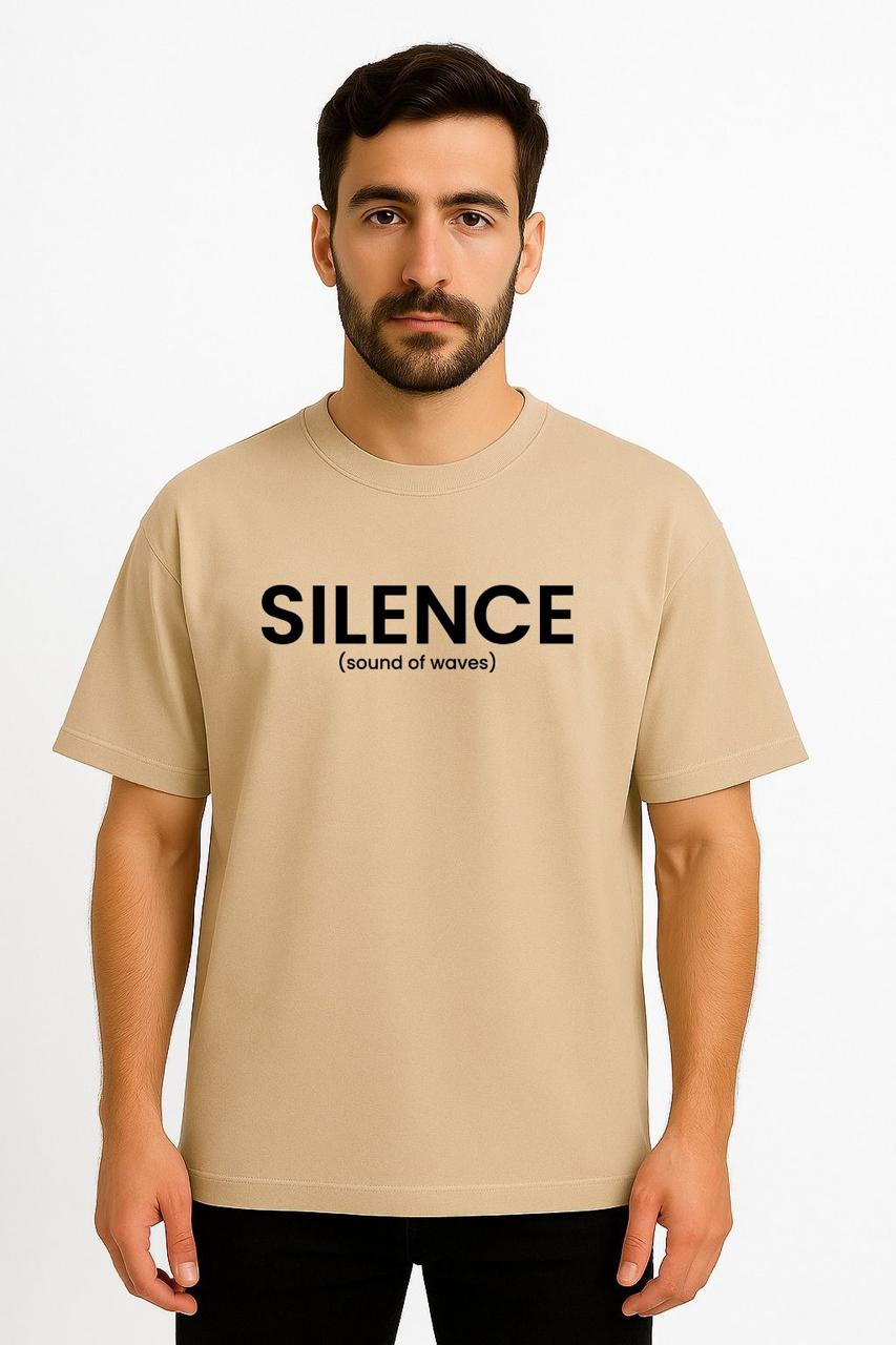 SILENCE OVERSIZED TSHIRT