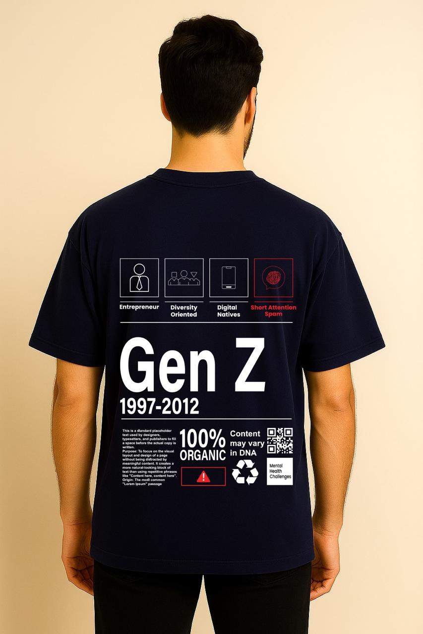 GEN-Z OVERSIZED T SHIRT