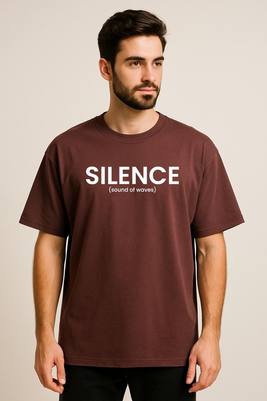 SILENCE OVERSIZED TSHIRT
