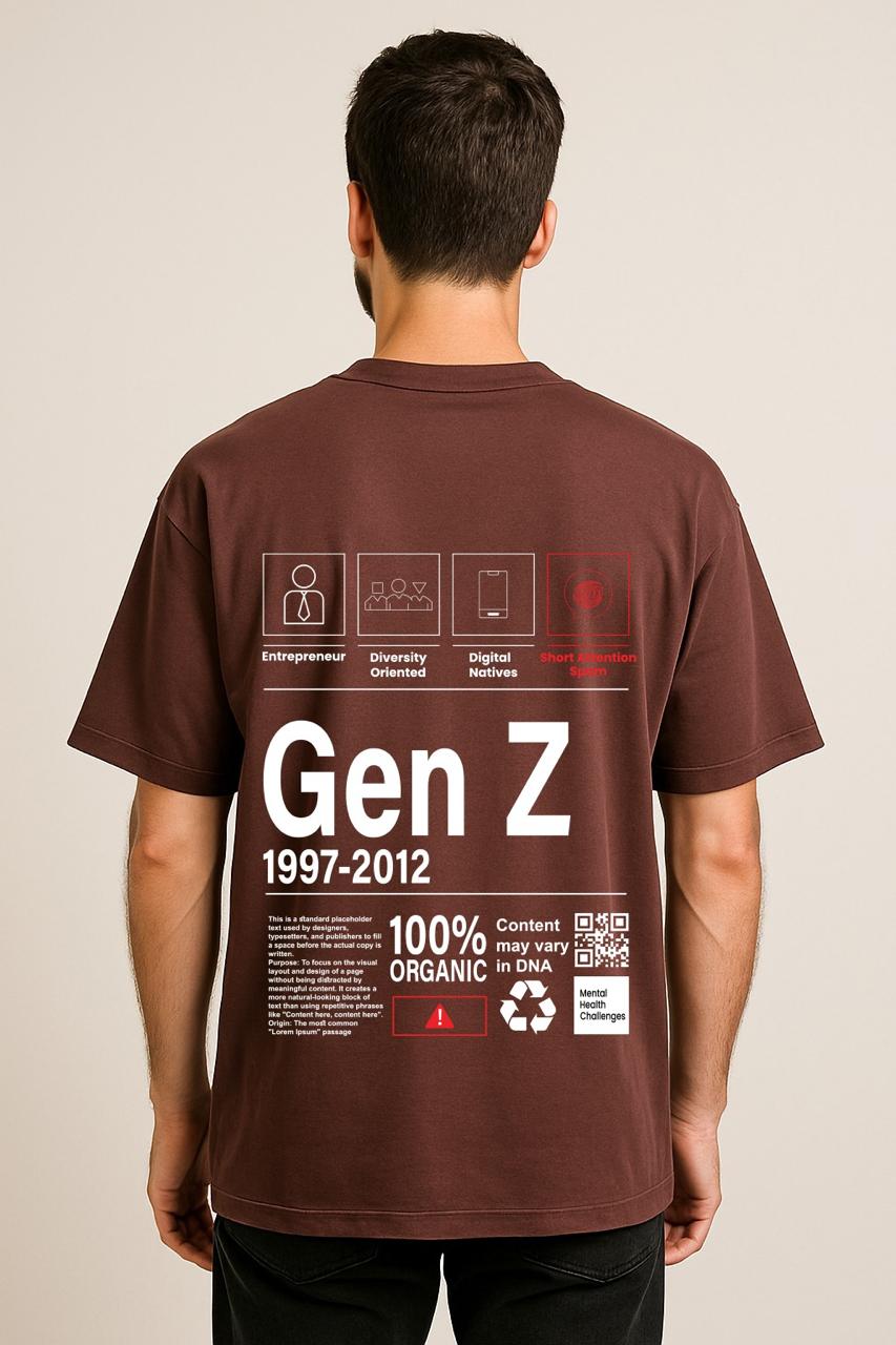 GEN-Z OVERSIZED T SHIRT
