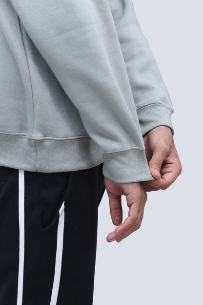 SEA GREEN OVERSIZED SWEATSHIRT