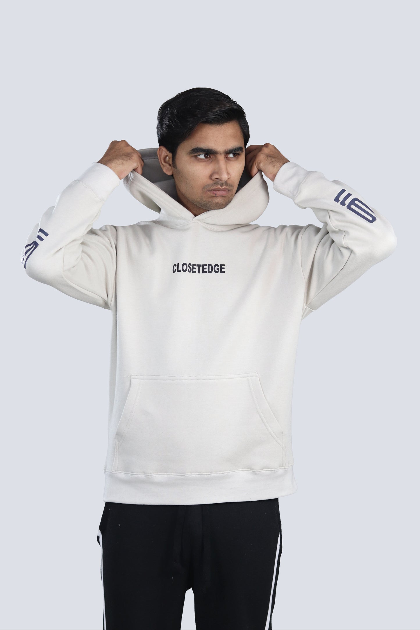 911 GT3RS CREAM OVERSIZED HOODIE