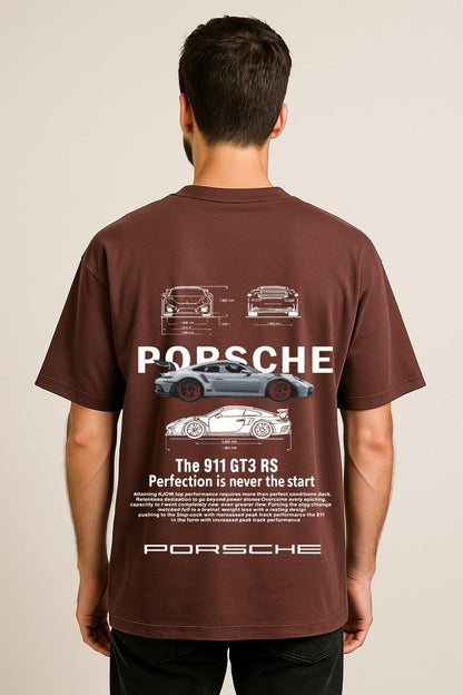 THE PORSCHE DROPSHOULDER T SHIRT