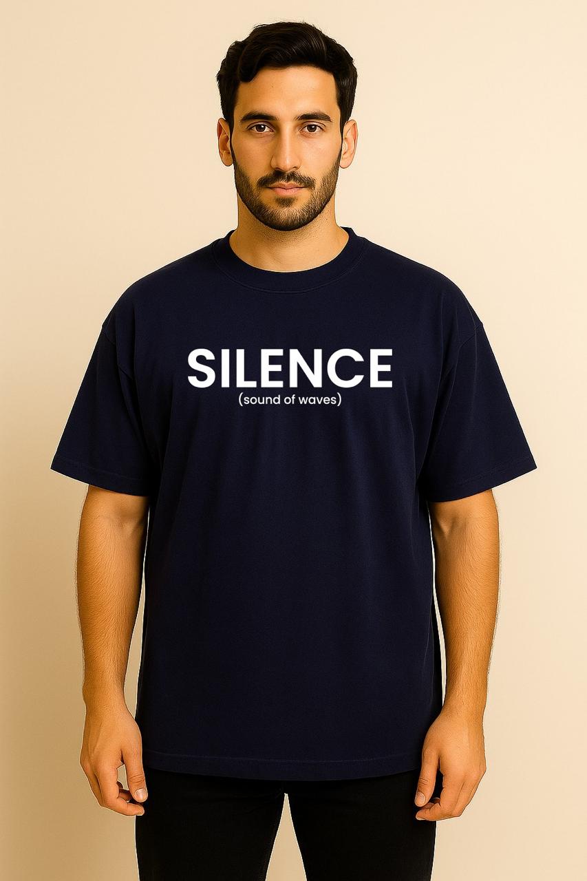 SILENCE OVERSIZED TSHIRT