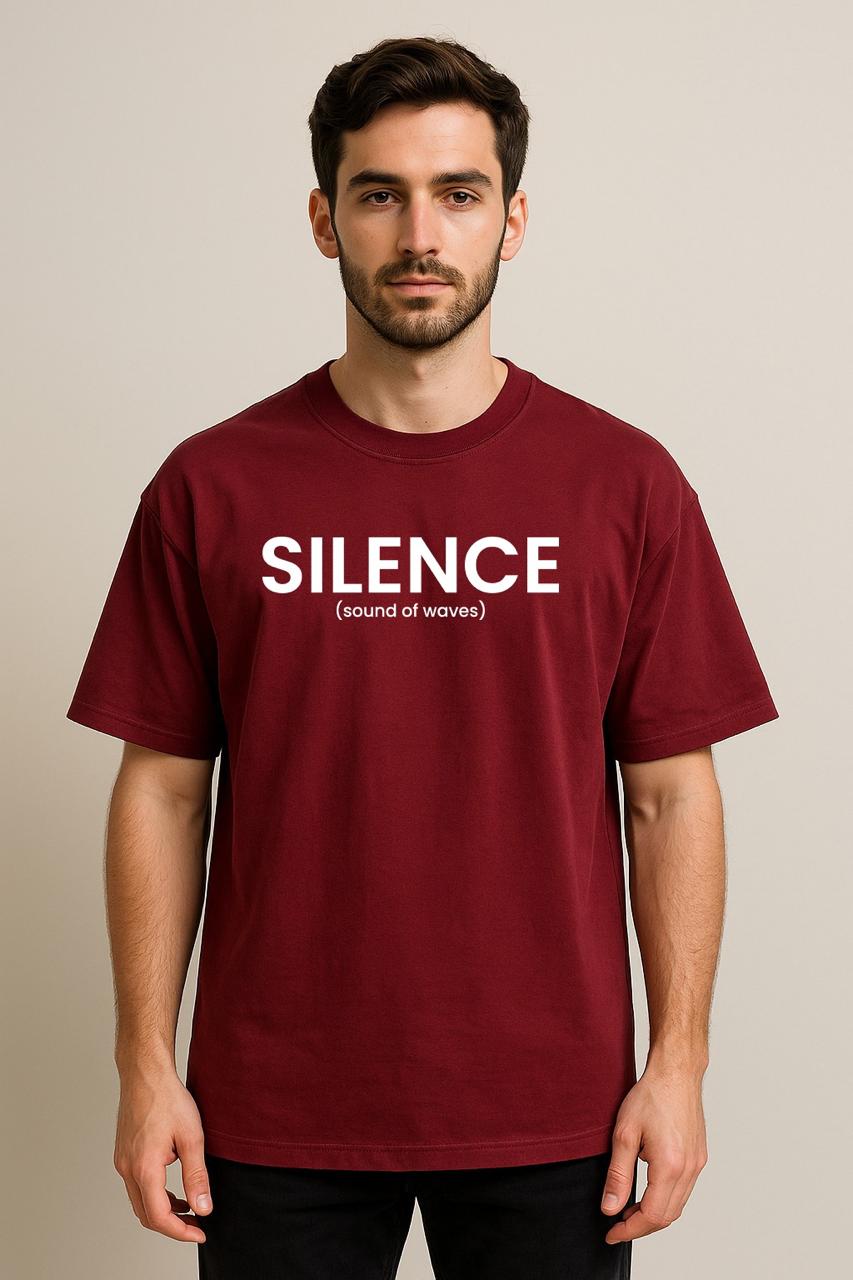 SILENCE OVERSIZED TSHIRT