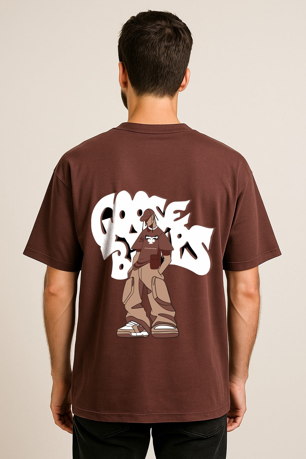 GOOSE BUMPS  OVERSIZED T SHIRT