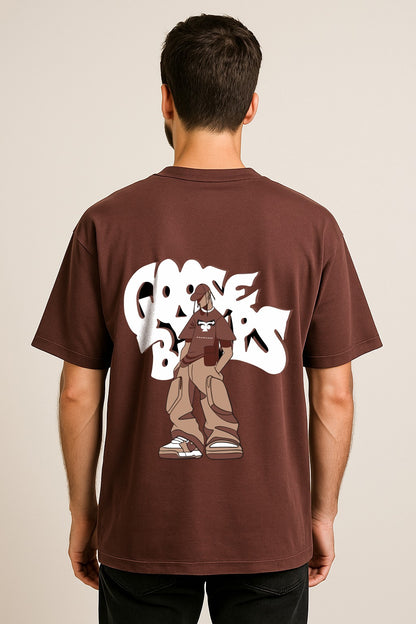 GOOSE BUMPS  OVERSIZED T SHIRT