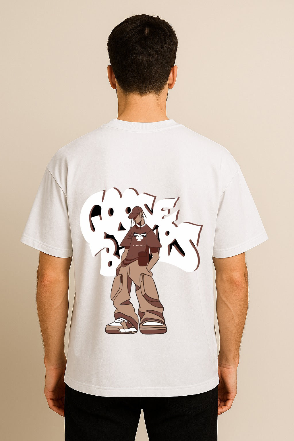 GOOSE BUMPS  OVERSIZED T SHIRT