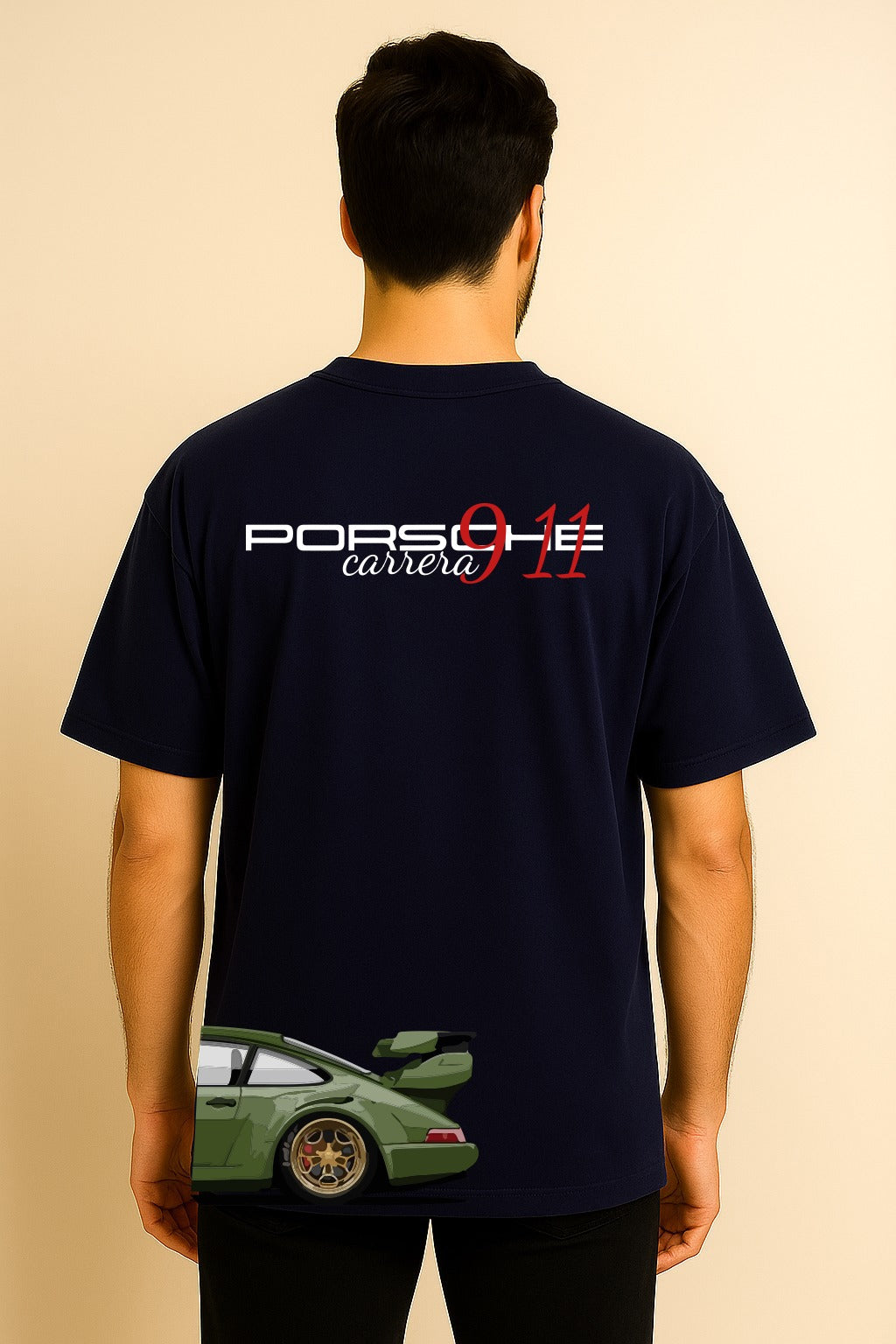 PORSCHE 911  OVERSIZED T SHIRT