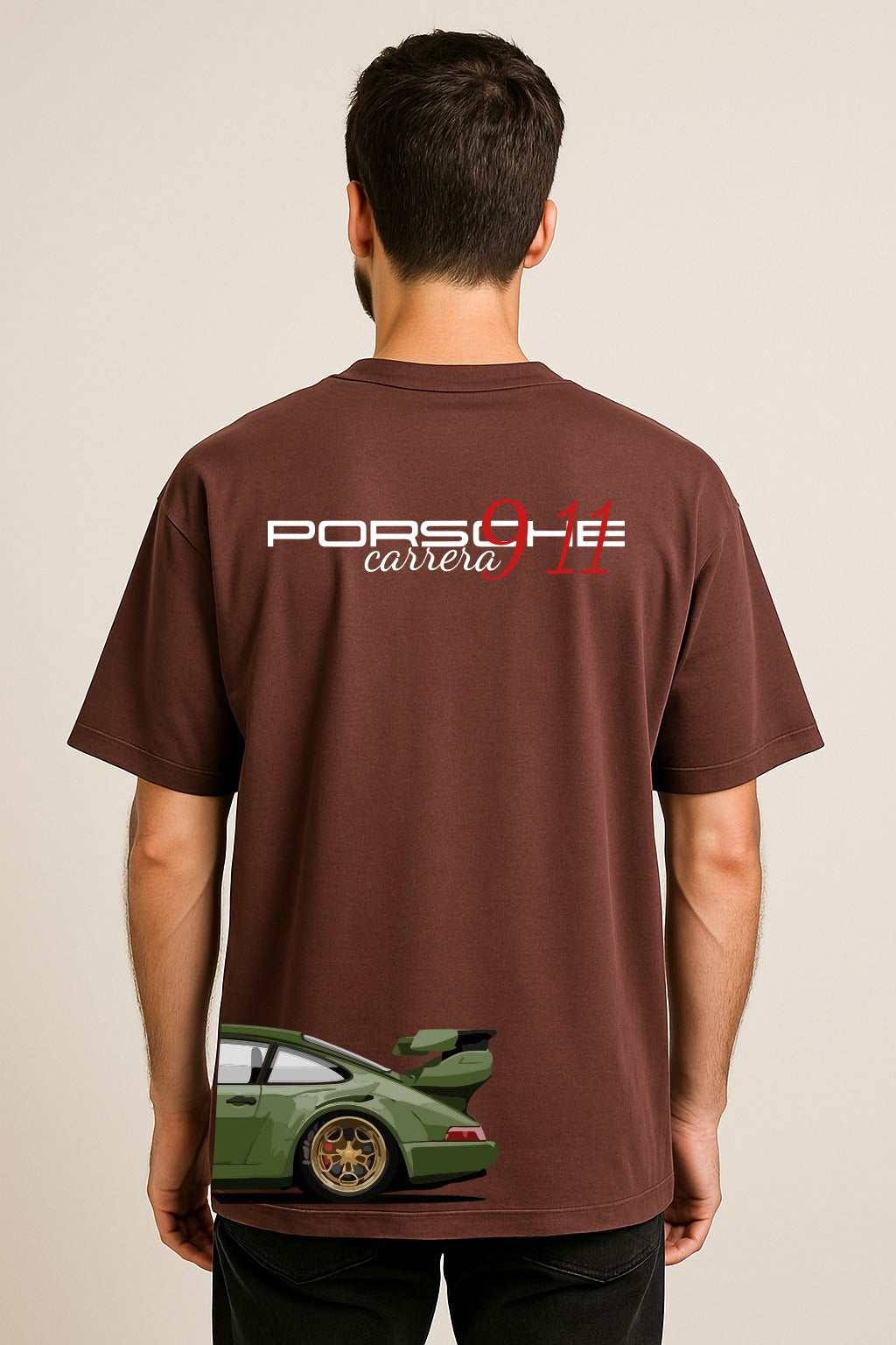 PORSCHE 911  OVERSIZED T SHIRT