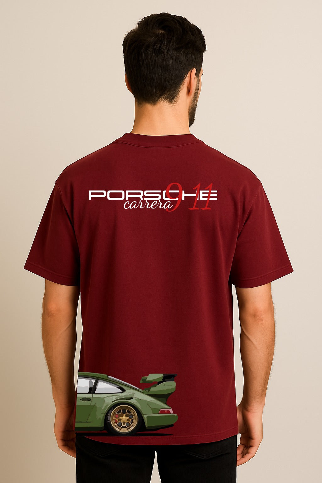 PORSCHE 911  OVERSIZED T SHIRT