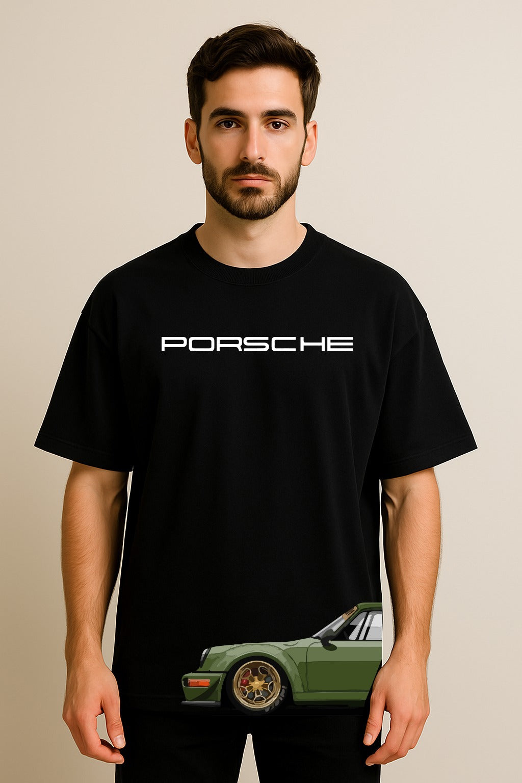 PORSCHE 911  OVERSIZED T SHIRT