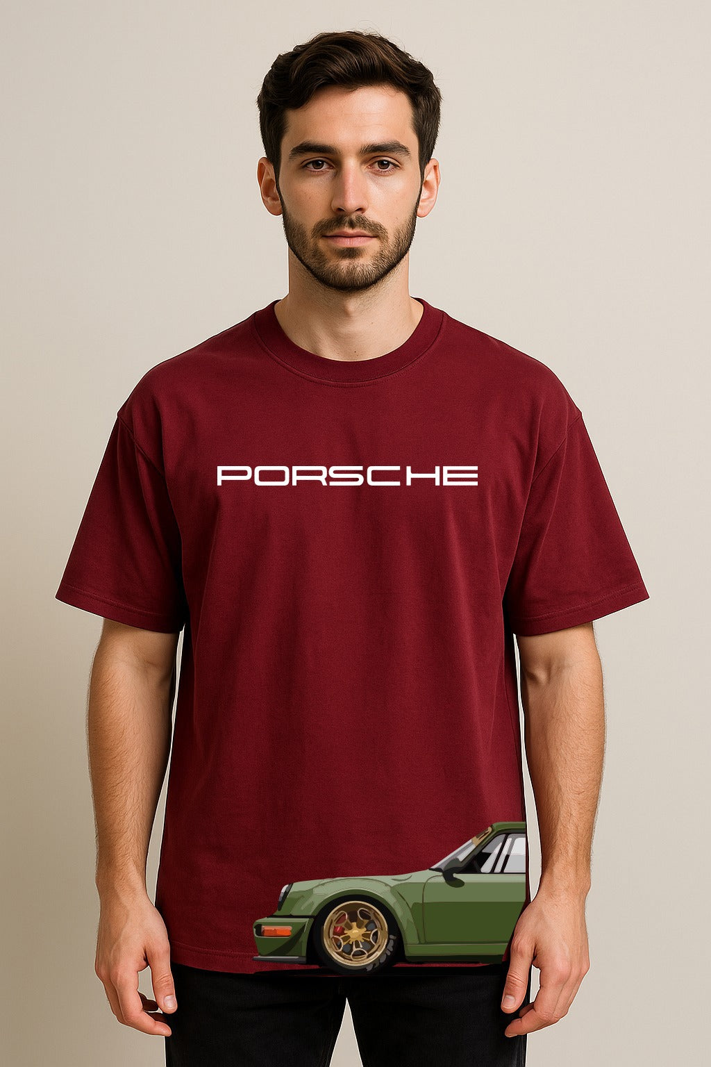 PORSCHE 911  OVERSIZED T SHIRT