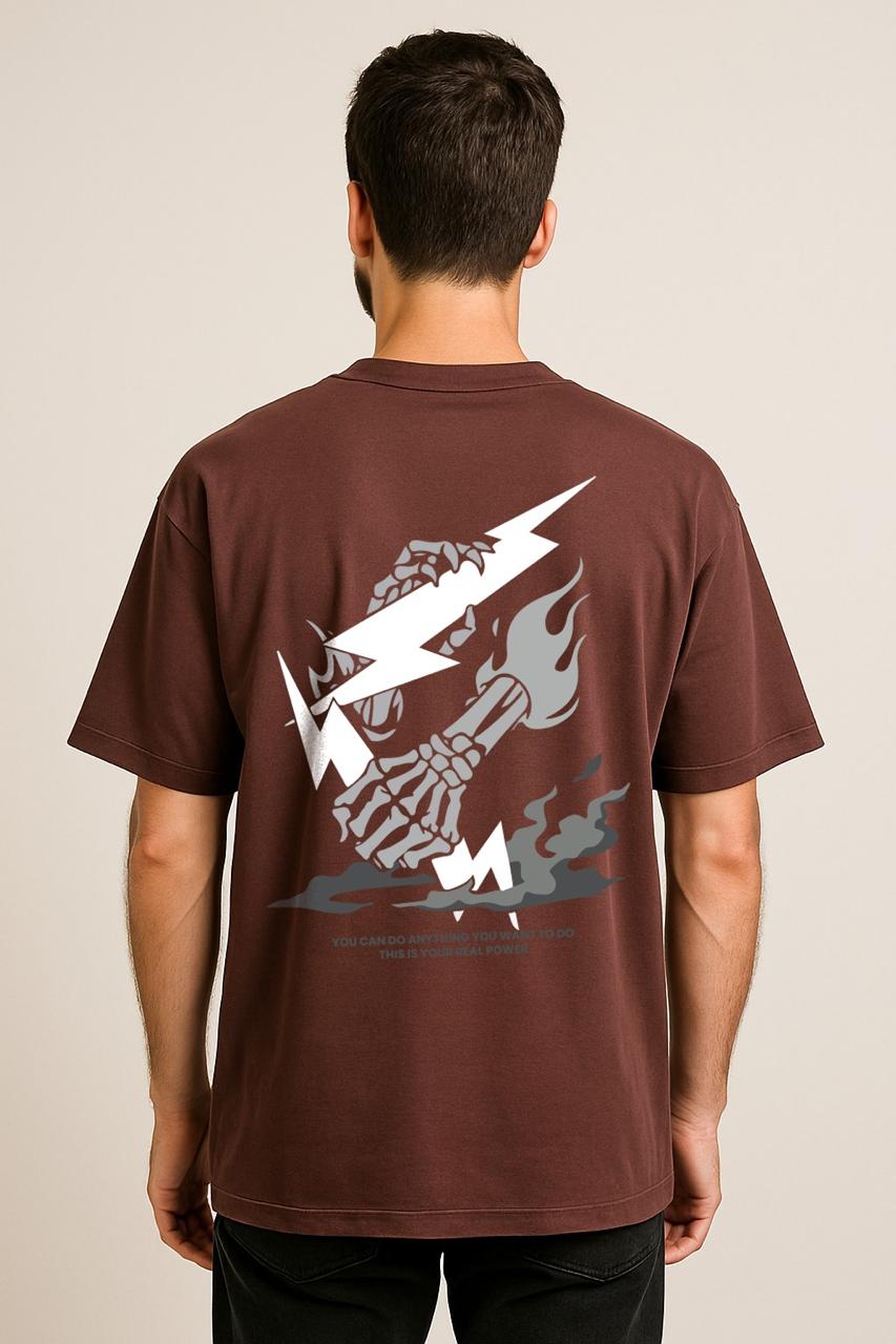 ELECTRICITY  OVERSIZED TSHIRT