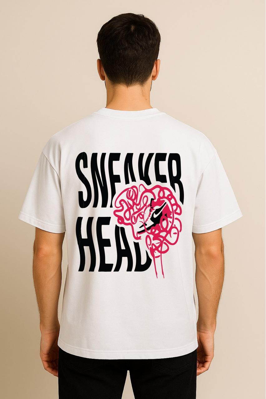 SNEAKER HEAD OVERSIZED TSHIRT