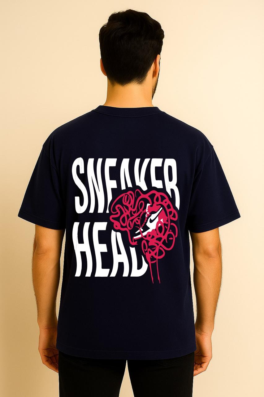 SNEAKER HEAD OVERSIZED TSHIRT
