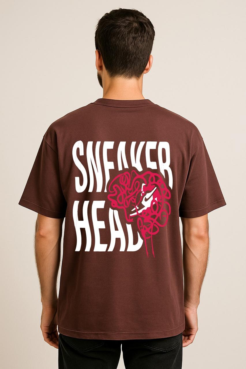 SNEAKER HEAD OVERSIZED TSHIRT