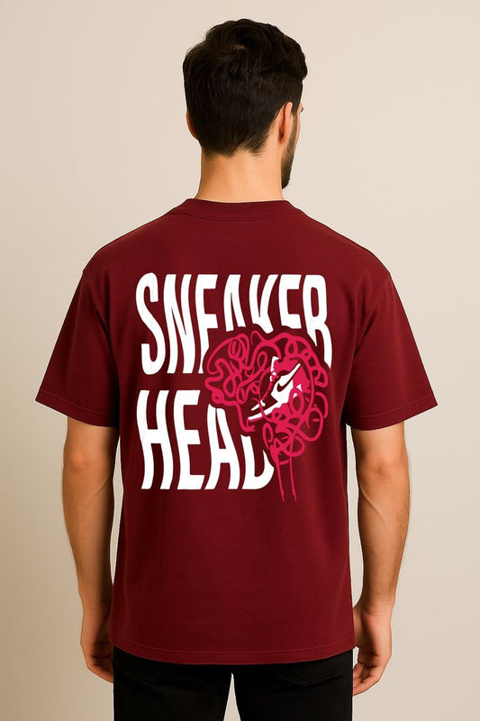 SNEAKER HEAD OVERSIZED TSHIRT