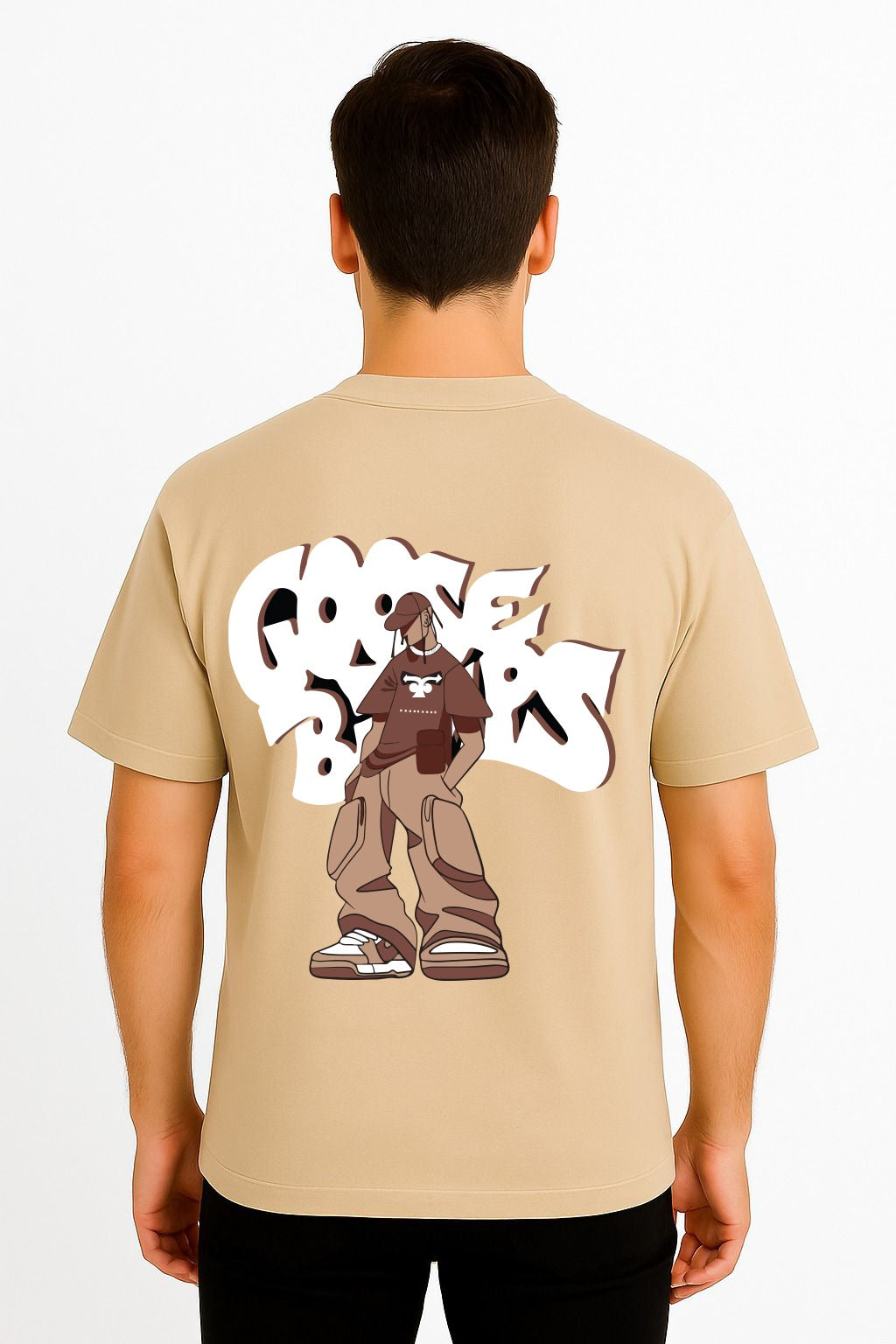 GOOSE BUMPS  OVERSIZED T SHIRT