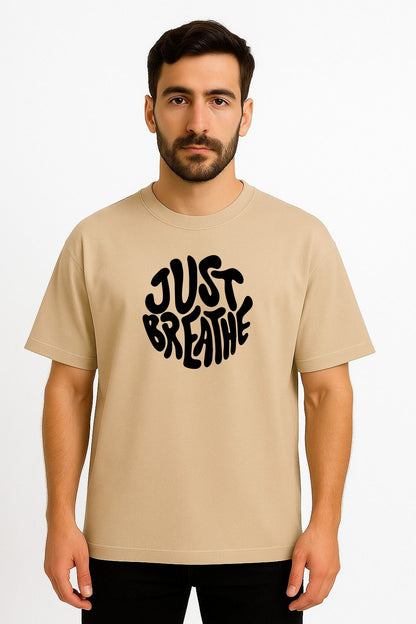 JUST BREATHE OVERSIZED T SHIRT
