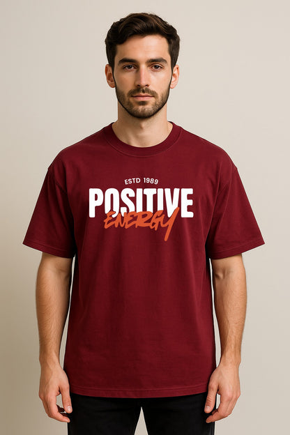POSITIVE ENERGY OVERSIZED T SHIRT