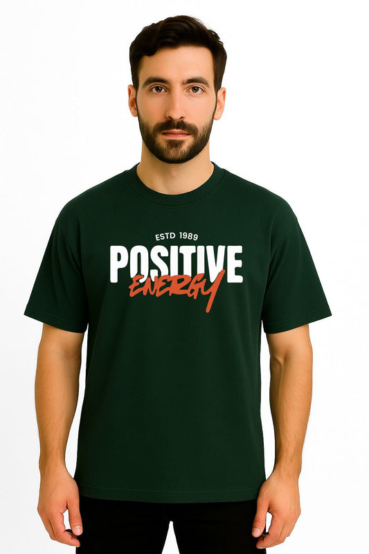 POSITIVE ENERGY OVERSIZED T SHIRT