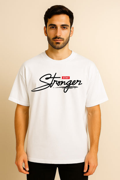 STAY STRONGER OVERSIZED T SHIRT