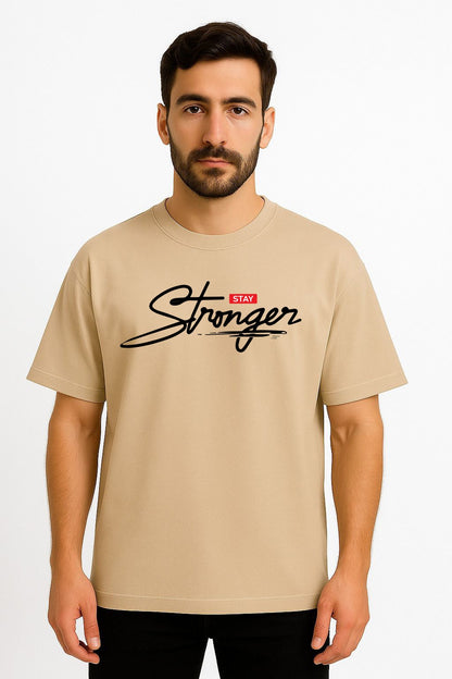 STAY STRONGER OVERSIZED T SHIRT