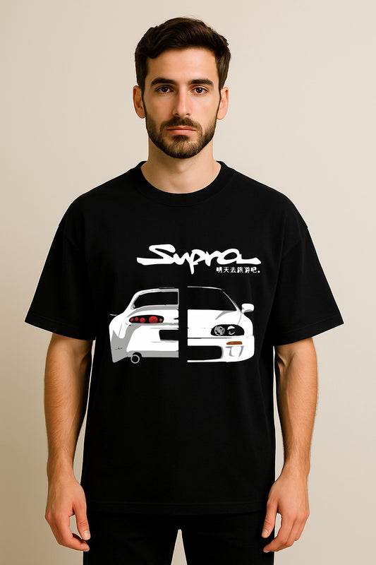 SUPRA  OVERSIZED T SHIRT