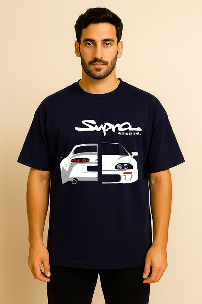 SUPRA  OVERSIZED T SHIRT