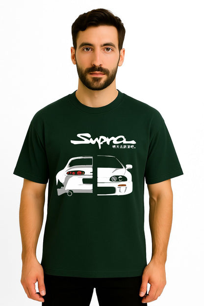 SUPRA  OVERSIZED T SHIRT