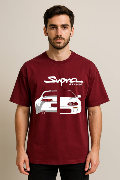 SUPRA  OVERSIZED T SHIRT